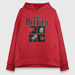Женское худи оверсайз Beetles