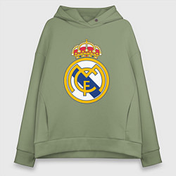 Женское худи оверсайз Real madrid fc sport