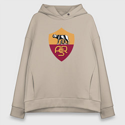 Женское худи оверсайз Roma fc club