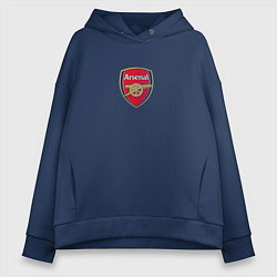 Толстовка оверсайз женская Arsenal fc sport club, цвет: тёмно-синий