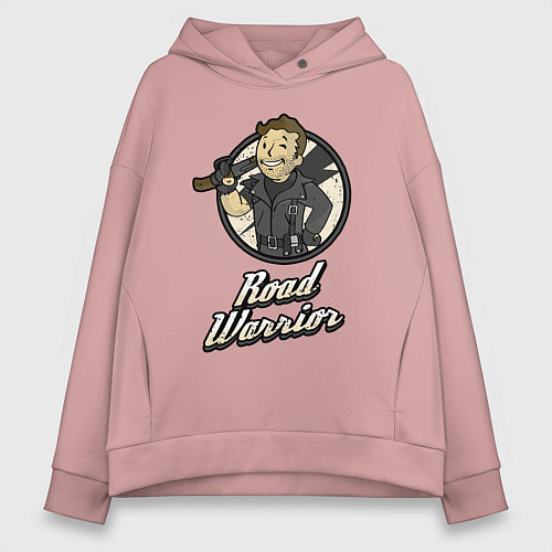 Женское худи оверсайз Vault mad Max / Пыльно-розовый – фото 1