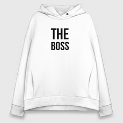 Женское худи оверсайз The boss - Couple