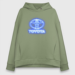 Женское худи оверсайз Toyota neon