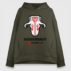 Женское худи оверсайз Juggernaut Dota 2