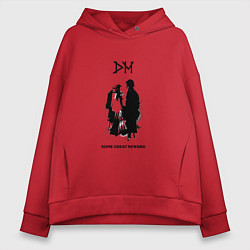 Женское худи оверсайз Depeche Mode - some great reward box