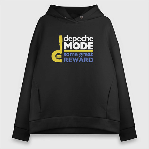 Женское худи оверсайз Deepche Mode - Some great reward / Черный – фото 1