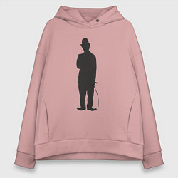 Толстовка оверсайз женская Black Charlie, цвет: пыльно-розовый