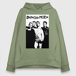 Женское худи оверсайз Depeche mode all