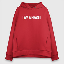 Женское худи оверсайз I am a brand