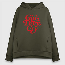 Женское худи оверсайз Girls dont cry