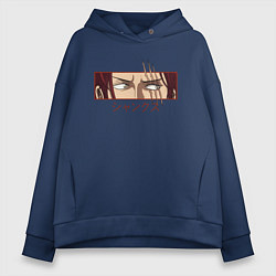 Женское худи оверсайз One Piece Shanks