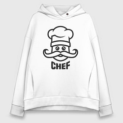 Женское худи оверсайз Chef