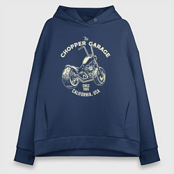 Женское худи оверсайз Chopper garage