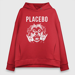 Женское худи оверсайз Placebo rock dog