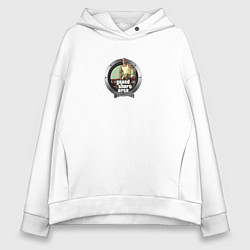 Толстовка оверсайз женская Grand Theft Auto san andres, цвет: белый