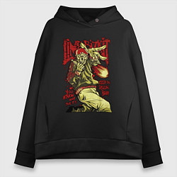 Женское худи оверсайз Limp Bizkit skull
