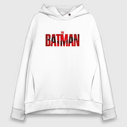 Толстовка оверсайз женская The Batman, цвет: белый