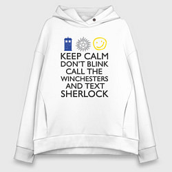 Женское худи оверсайз Sherlock doctor