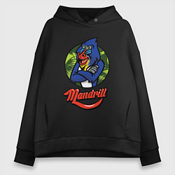 Женское худи оверсайз Mandrill