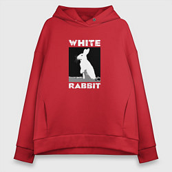 Женское худи оверсайз White rabbit