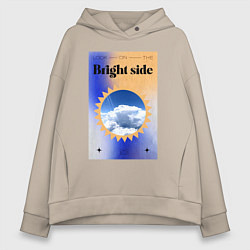 Женское худи оверсайз Светлая сторона