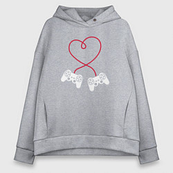 Женское худи оверсайз Lover gamer