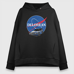 Женское худи оверсайз Space delorean