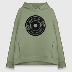 Толстовка оверсайз женская Hollywood style, цвет: авокадо