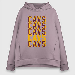 Женское худи оверсайз Basketball Cavs
