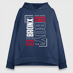 Женское худи оверсайз Bronx style