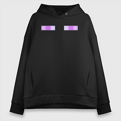 Женское худи оверсайз Enderman Minecraft