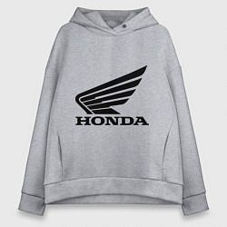 Толстовка оверсайз женская Honda Motor, цвет: меланж