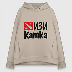 Женское худи оверсайз Изи катка