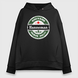 Женское худи оверсайз Hanneman