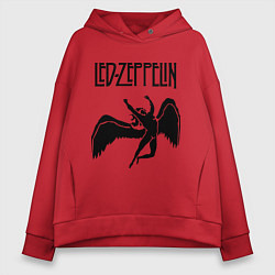 Женское худи оверсайз Led Zeppelin Swan