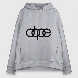 Женское худи оверсайз Audi dope