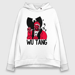 Толстовка оверсайз женская Wu-Tang Clan: Street style, цвет: белый