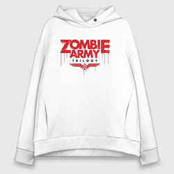 Женское худи оверсайз Zombie Army Trilogy