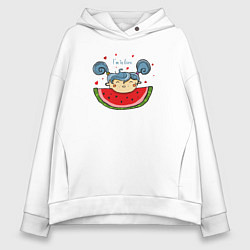 Женское худи оверсайз I am in love