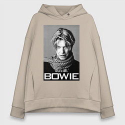 Толстовка оверсайз женская Bowie Legend, цвет: миндальный