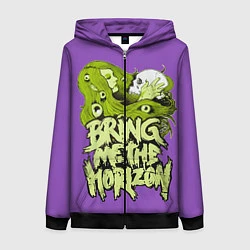 Женская толстовка на молнии Bring Me The Horizon