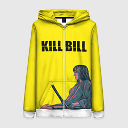 Женская толстовка на молнии Kill Bill