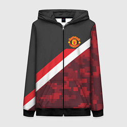 Женская толстовка на молнии Man UTD FC: Sport Camo