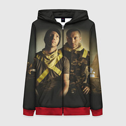 Женская толстовка на молнии 21 Pilots Boys