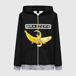 Толстовка на молнии женская Brazzers: Black Banana, цвет: 3D-меланж