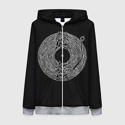 Женская толстовка на молнии Joy Division