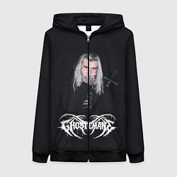 Толстовка на молнии женская GHOSTEMANE, цвет: 3D-черный