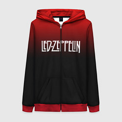 Женская толстовка на молнии Led Zeppelin
