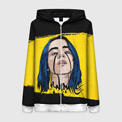 Женская толстовка на молнии Billie Eilish