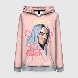 Женская толстовка на молнии Billie Eilish